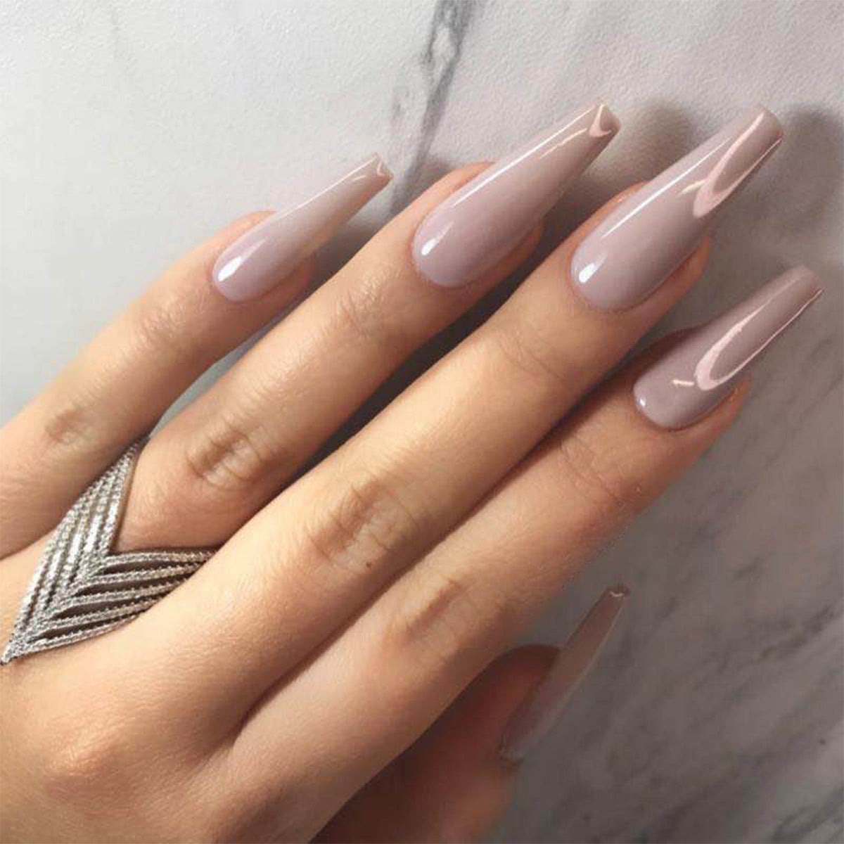Fake Nails, Finished Ballet Nails