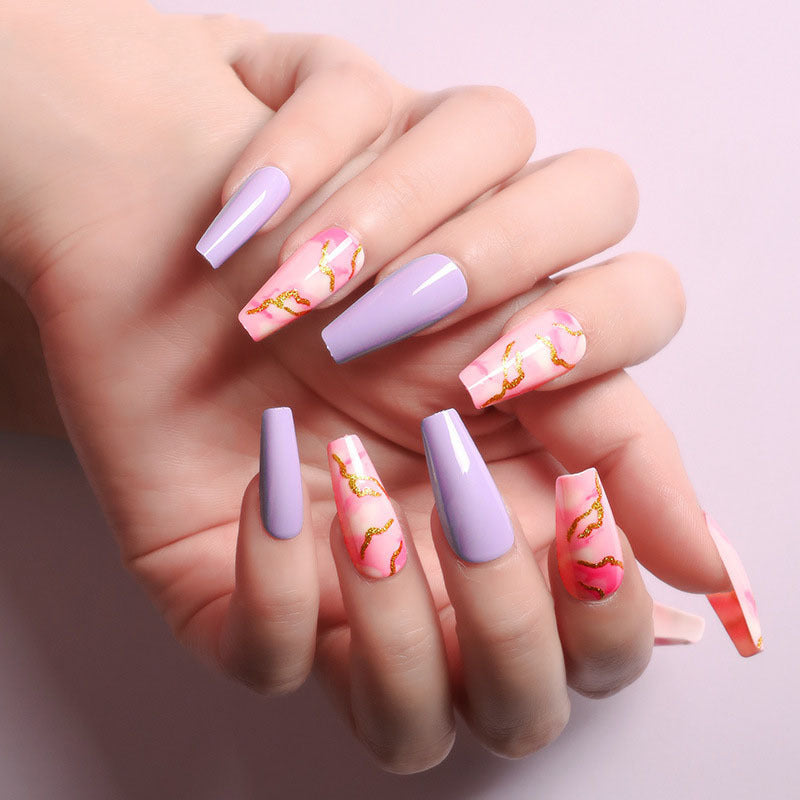 Fake Nails, Finished Ballet Nails