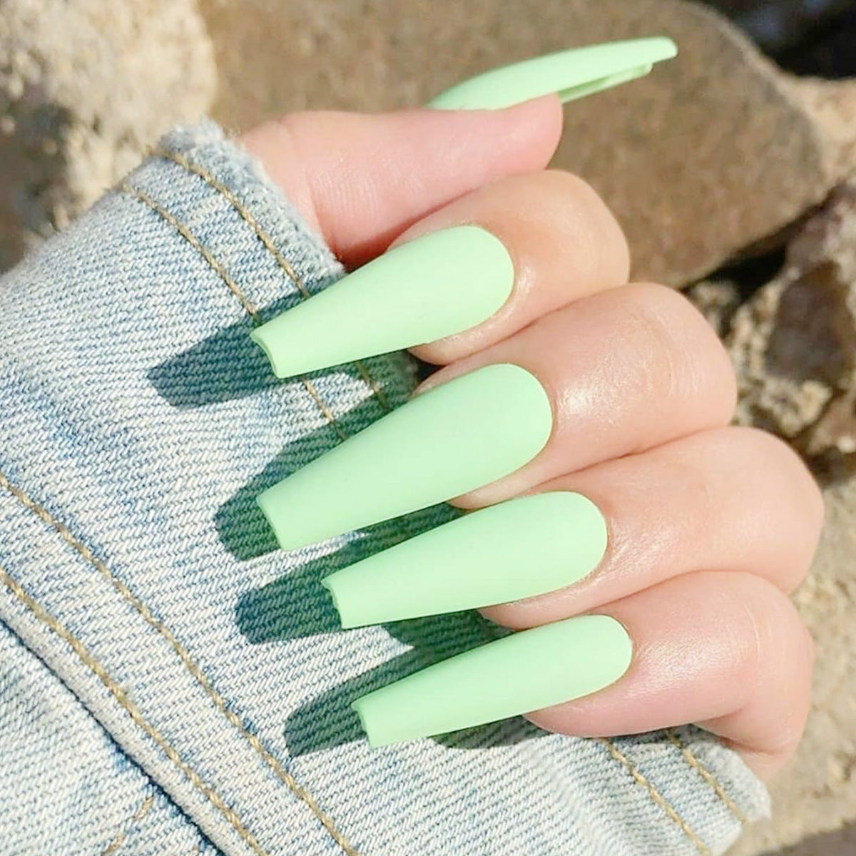 Fake Nails, Finished Ballet Nails