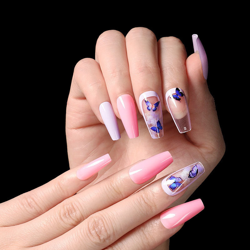 Fake Nails, Finished Ballet Nails