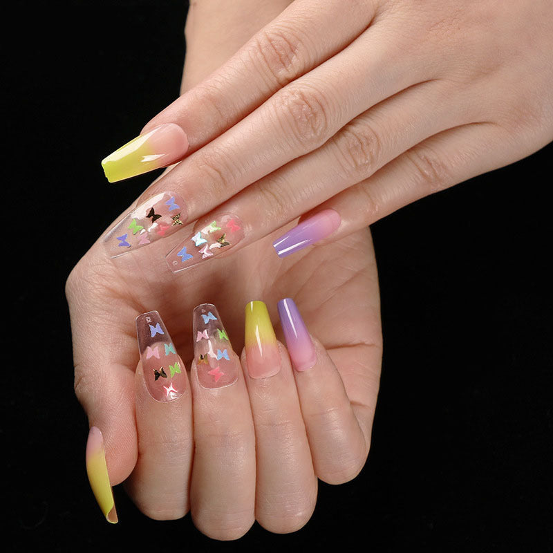Fake Nails, Finished Ballet Nails