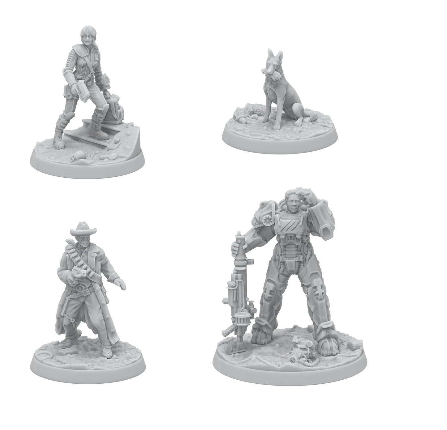 Fallout The Series Miniatures - Hollywood Heroes for Wasteland Warfare