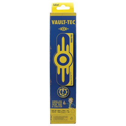 Fallout Vault-Tec XL Desk Pad and Coaster Set