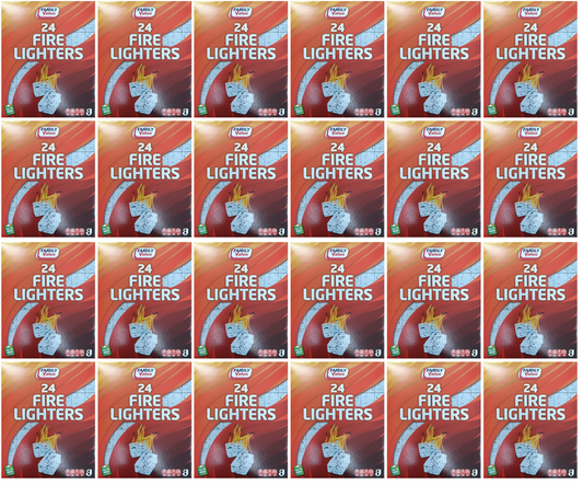 24 x Family Value Firelighter 24Pk