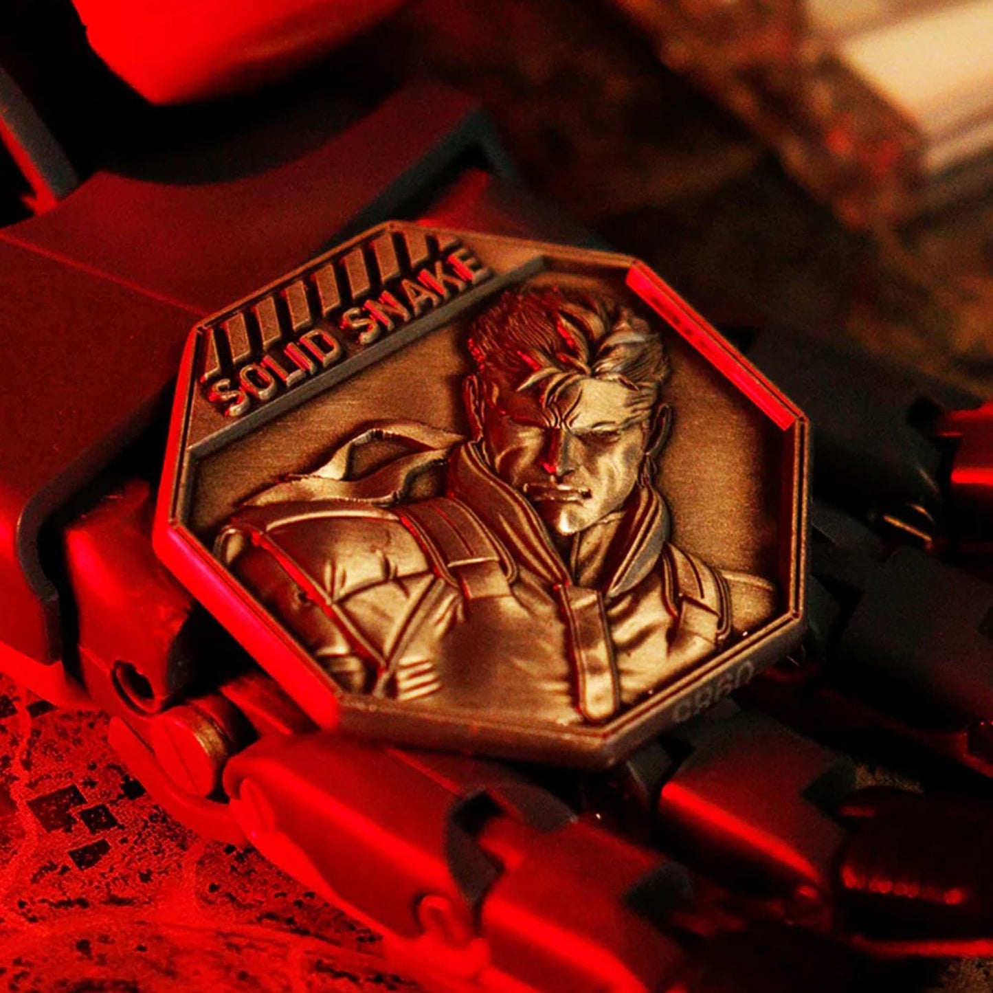Fanattik Metal Gear Solid Limited Edition Collectible Coin – Solid Snake