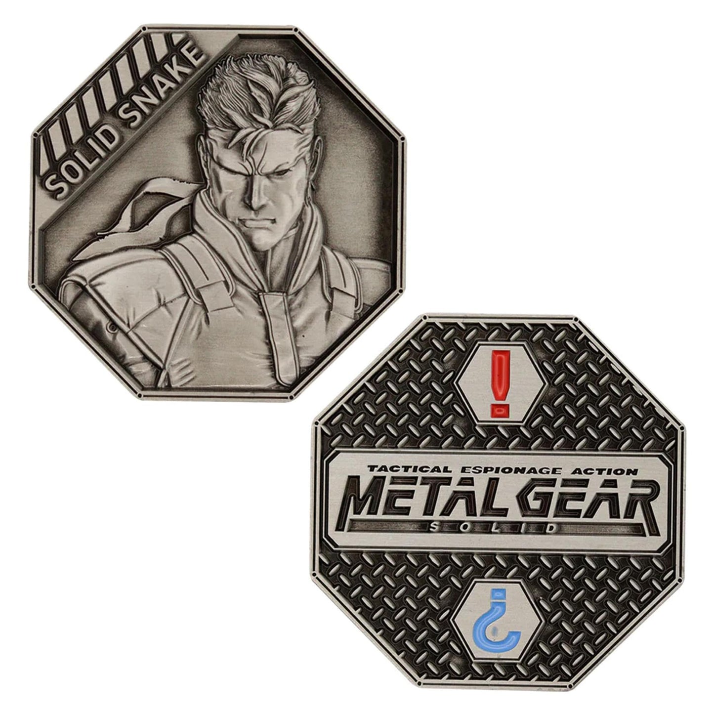 Fanattik Metal Gear Solid Limited Edition Collectible Coin – Solid Snake