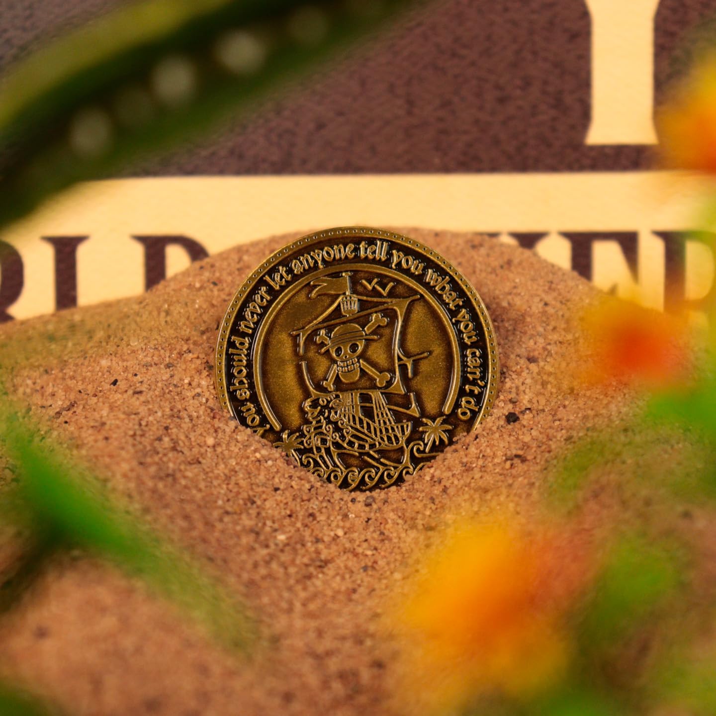 Fanattik One Piece Limited Edition Coin – Going Merry & Jolly Roger (Numbered)