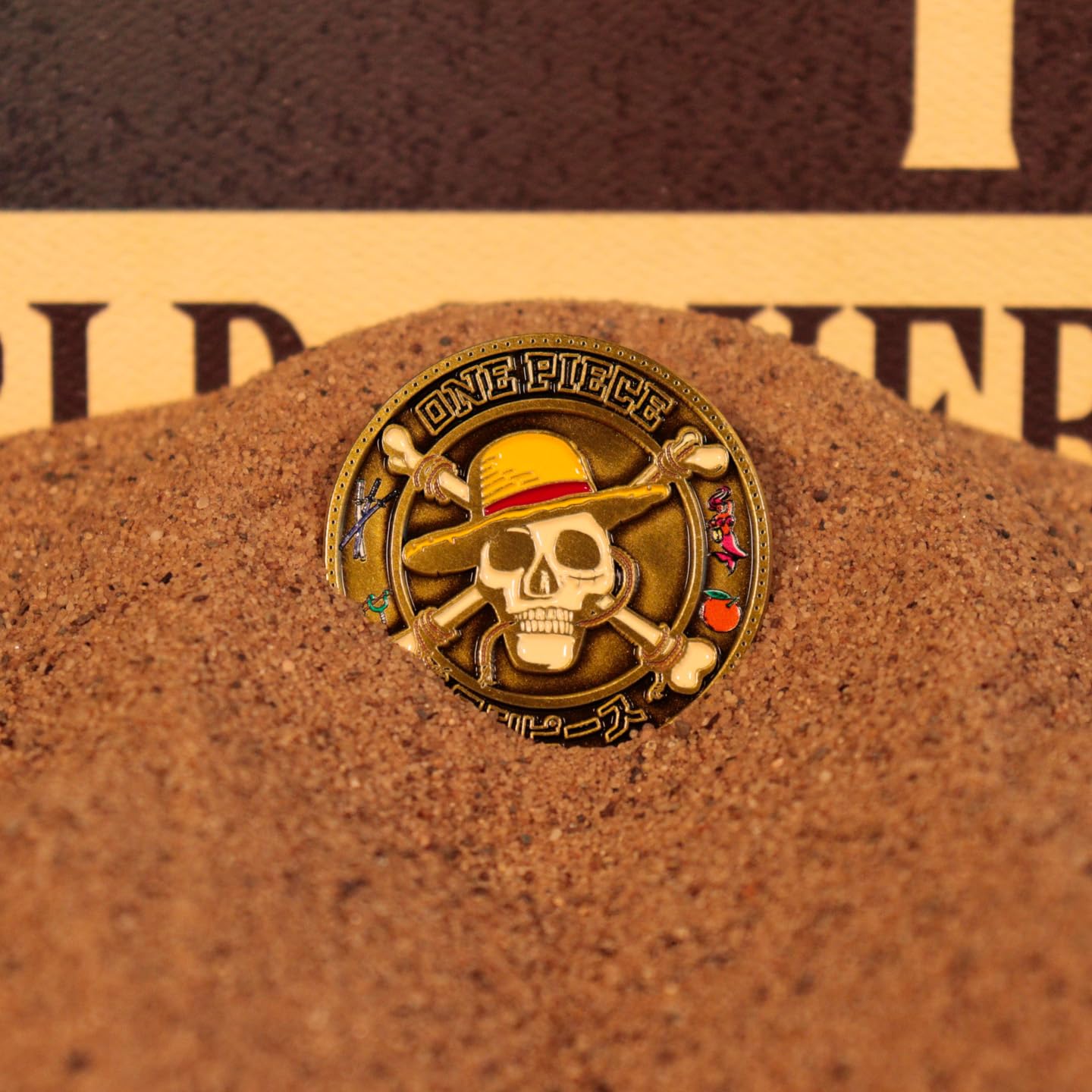 Fanattik One Piece Limited Edition Coin – Going Merry & Jolly Roger (Numbered)