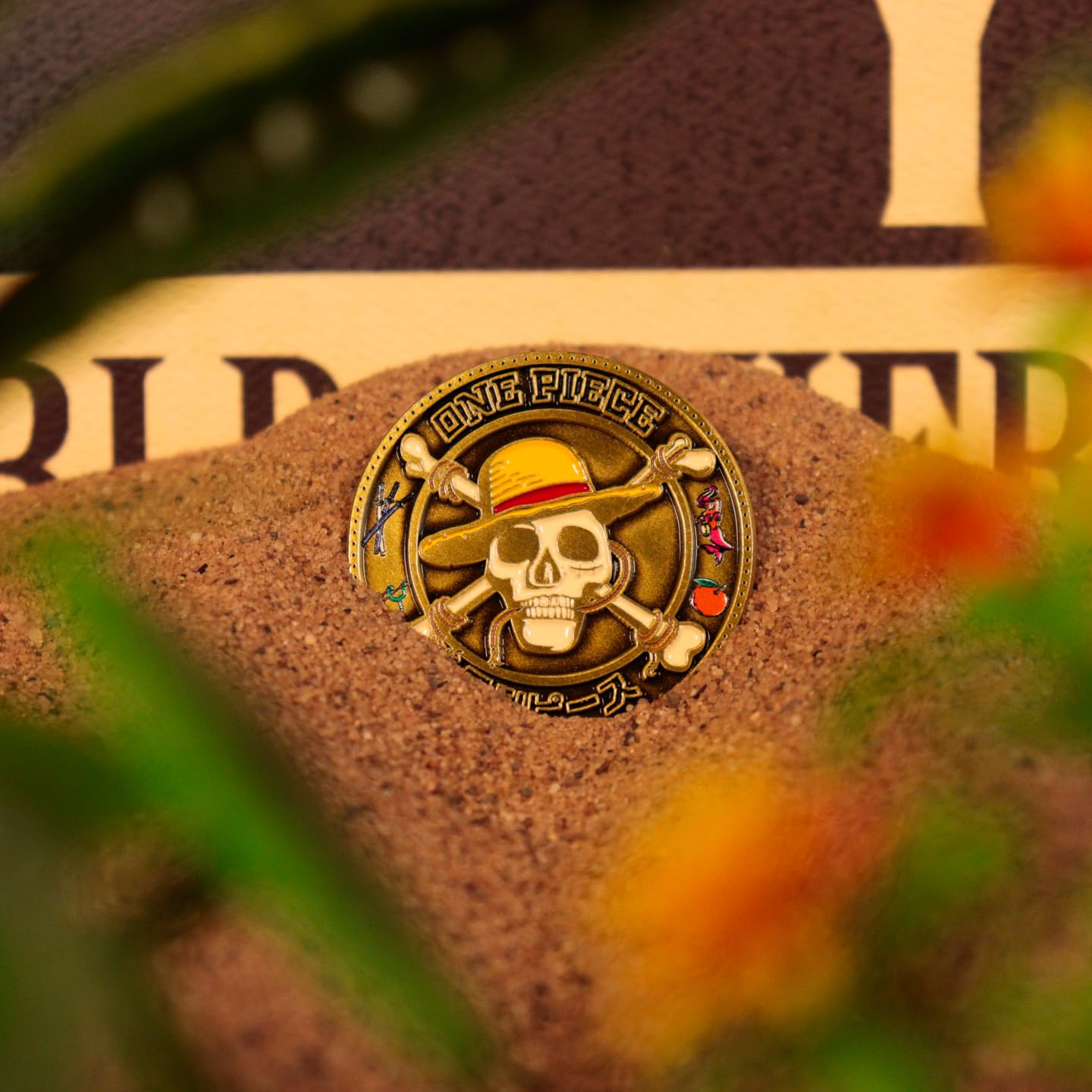 Fanattik One Piece Limited Edition Coin – Going Merry & Jolly Roger (Numbered)