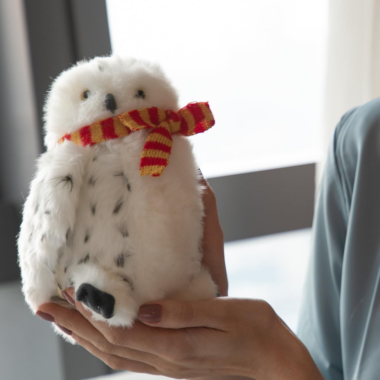 Fancy Space Wizard World Owl Plush - Cute Stuffed Owl with Glasses, Hat & Scarf | Kids & Fantasy Gift