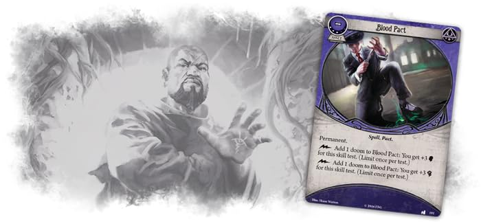 Arkham Horror: The Card Game – Blood on the Altar Mythos Pack | Dunwich Secrets | Fantasy Flight Games