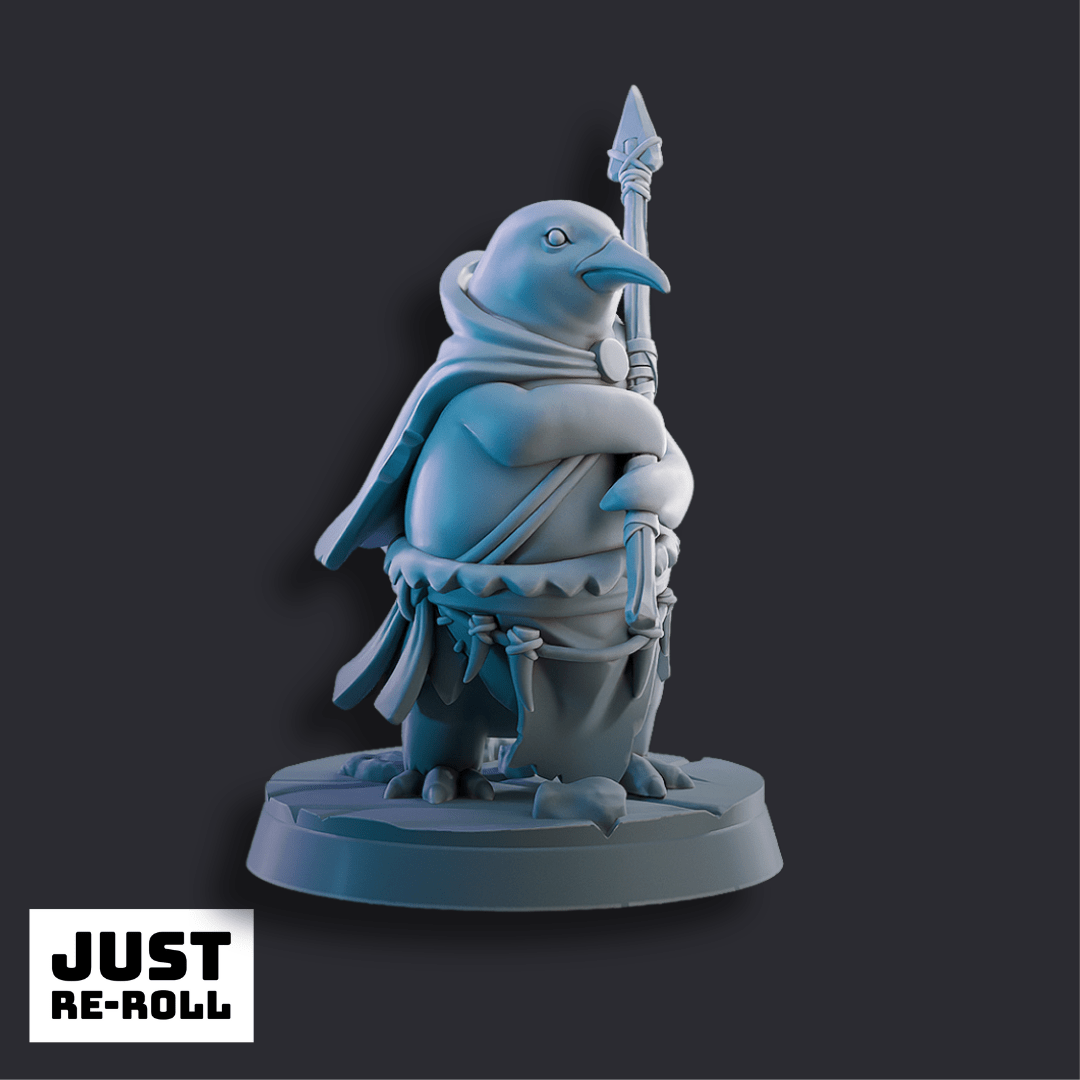 Fantasy Penguins - 3D Printed Fantasy Penguin Miniatures