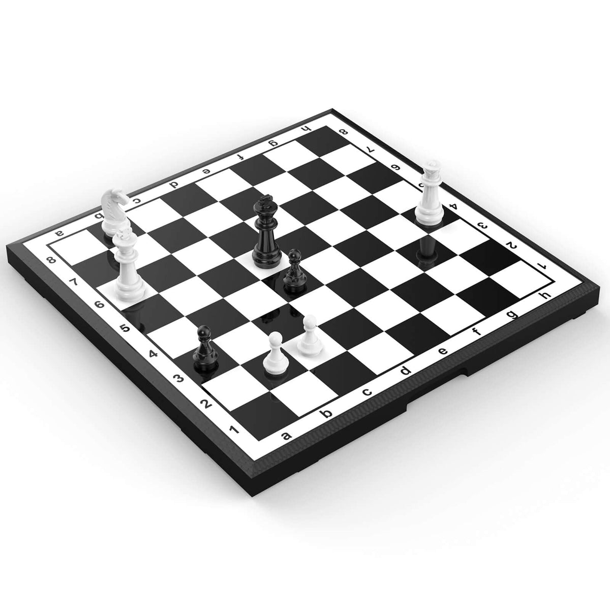 FanVince Magnetic Folding Travel Chess Set – 9.5-Inch Portable Board