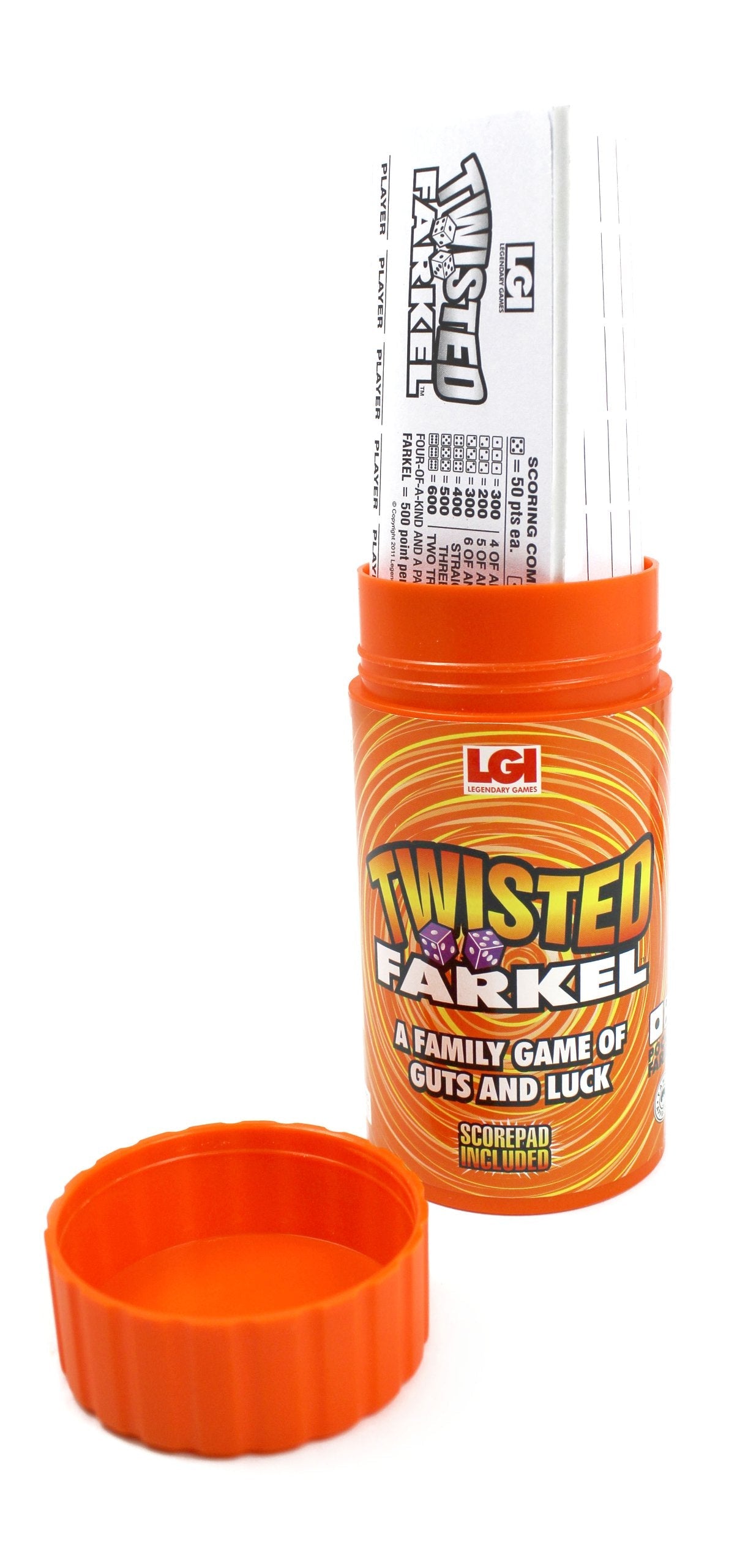 Farkel Twisted Dice – Legendary Family & Party Game with Determinator Die