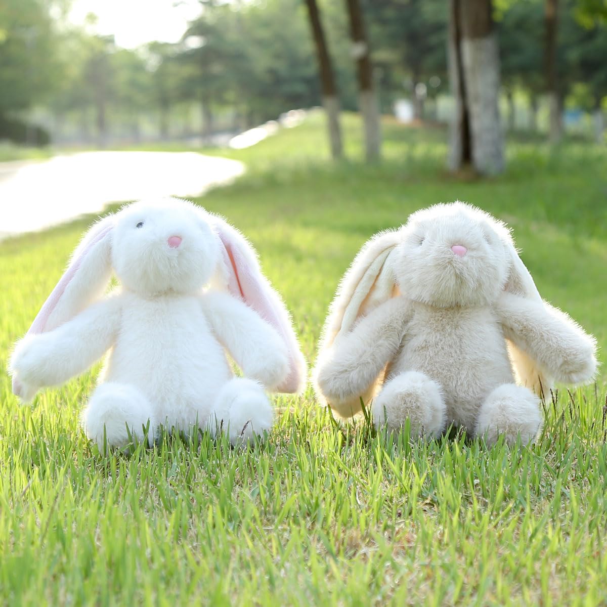 Farnesaa 2Lbs Weighted Stuffed Bunny 16-Inch Heatable and Coolable Plush