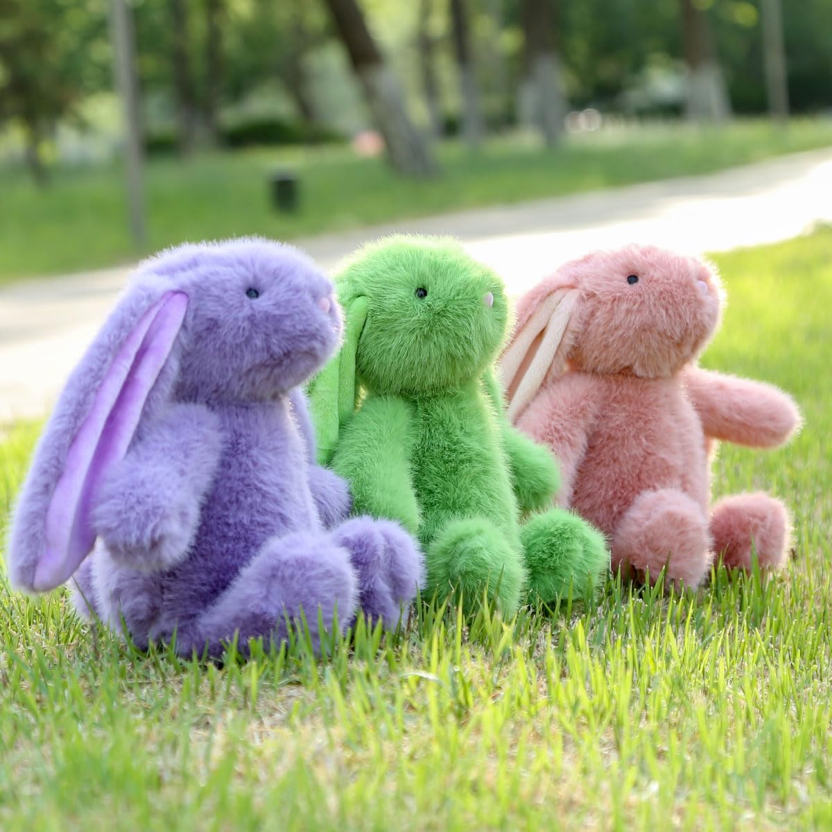 Farnesaa Weighted Stuffed Bunny – 2-lb, 16-inch Heatable & Coolable Plush Rabbit