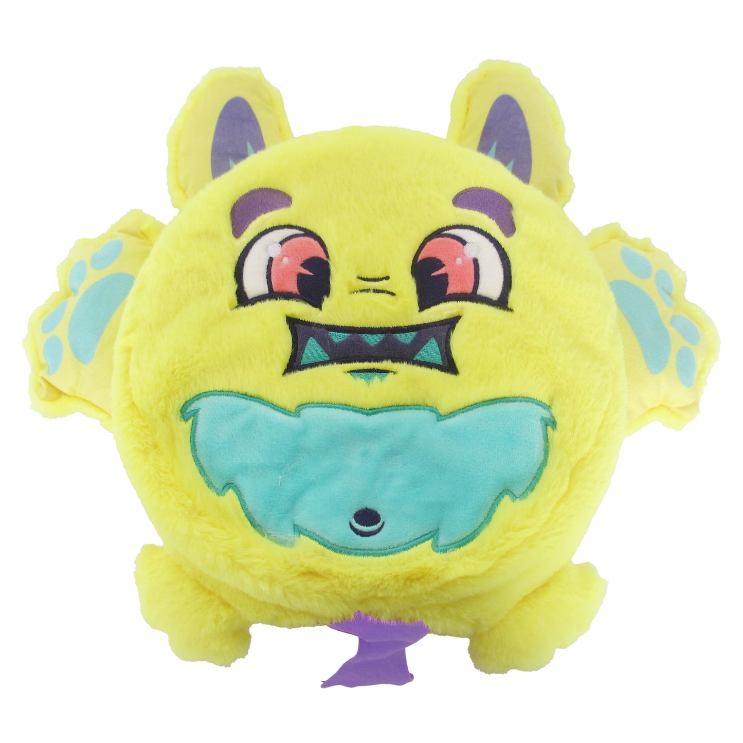 Fart Monsters Windy 16″ Scented Plush with Self-Inflating Whoopee Cushion – Lemon-Lime