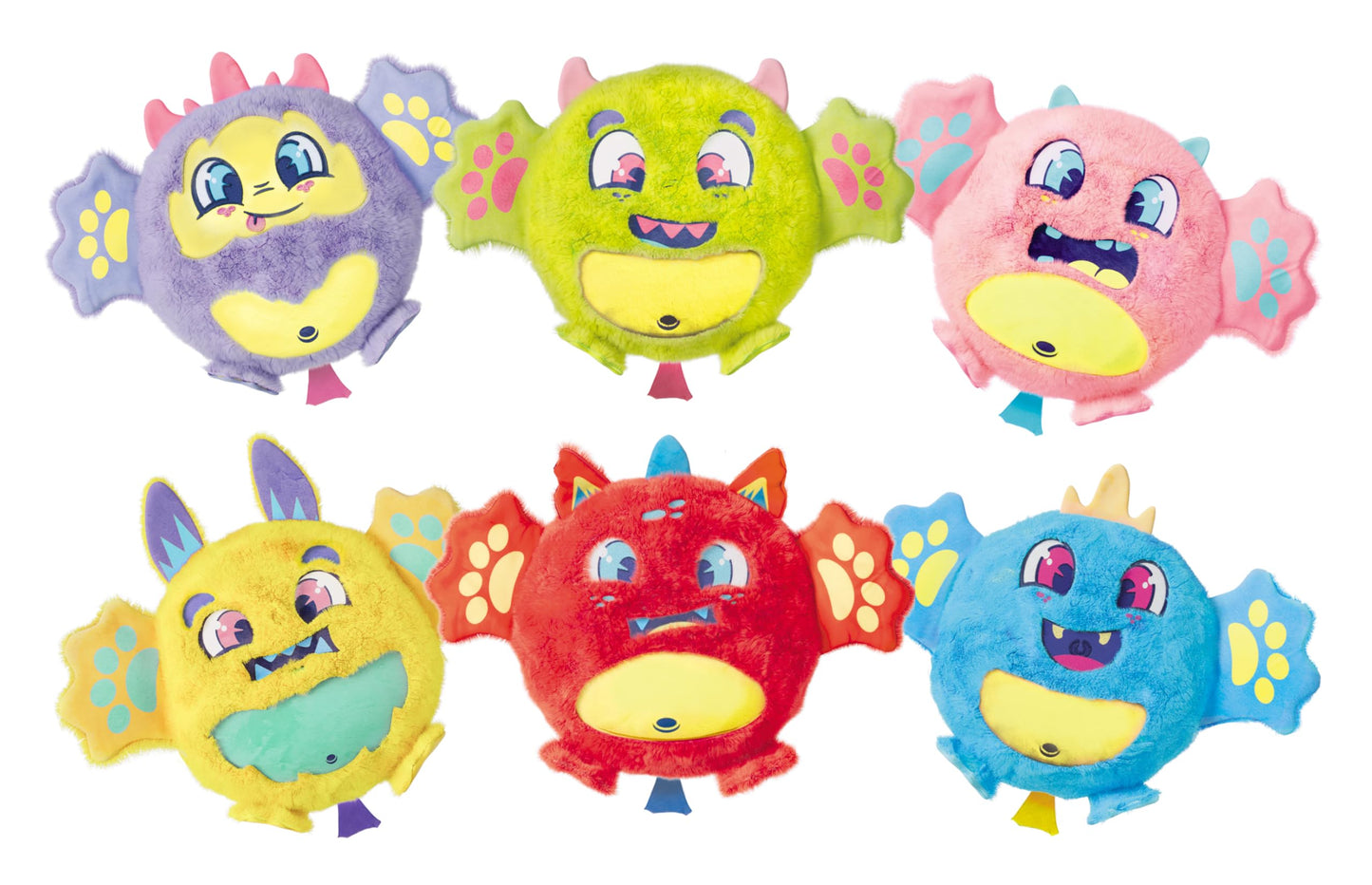 Fart Monsters Windy 16″ Scented Plush with Self-Inflating Whoopee Cushion – Lemon-Lime