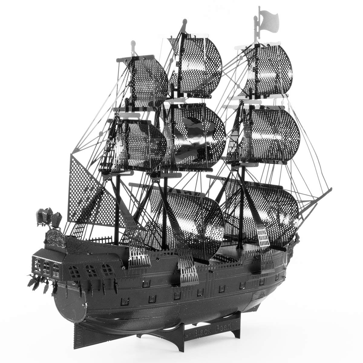 Fascinations Metal Earth 3D Black Pearl Ship Puzzle – Pirates of the Caribbean – Moderate Level