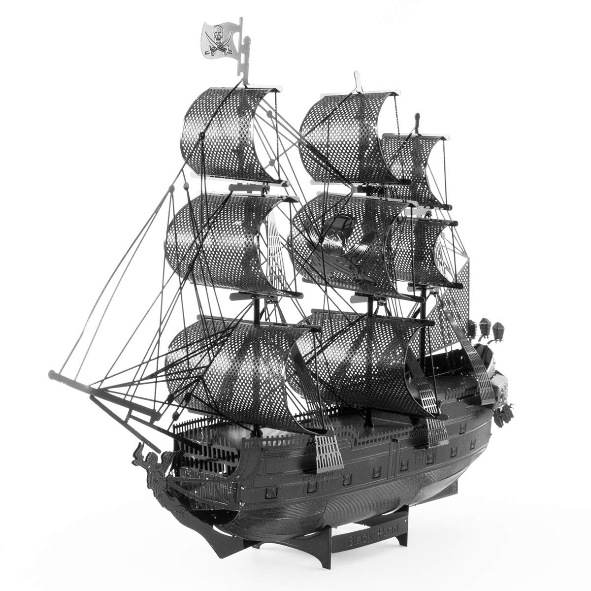 Fascinations Metal Earth 3D Black Pearl Ship Puzzle – Pirates of the Caribbean – Moderate Level