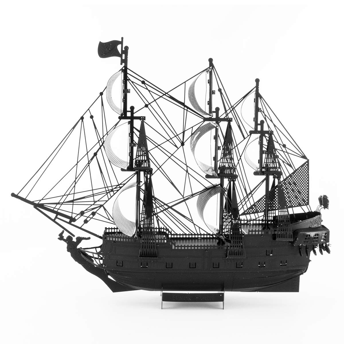 Fascinations Metal Earth 3D Black Pearl Ship Puzzle – Pirates of the Caribbean – Moderate Level