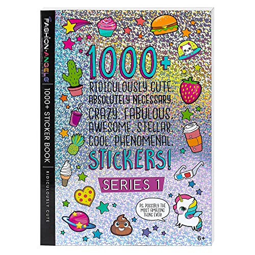 Fashion Angels 1000+ Ridiculously Cute Stickers for Kids | 40-Page Sticker Book