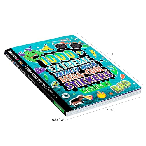 1000+ MEGA Cool Stickers | Fashion Angels – Sunglasses, Dinosaurs & More
