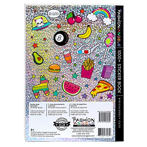 Fashion Angels 1000+ Ridiculously Cute Stickers for Kids | 40-Page Sticker Book