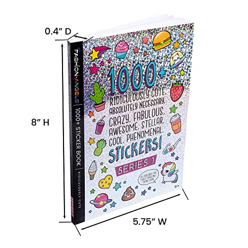 Fashion Angels 1000+ Ridiculously Cute Stickers for Kids | 40-Page Sticker Book