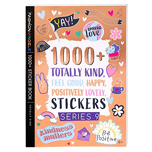 Fashion Angels 1,000+ Totally Kind Sticker Book — Positive Affirmations & Craft Stickers