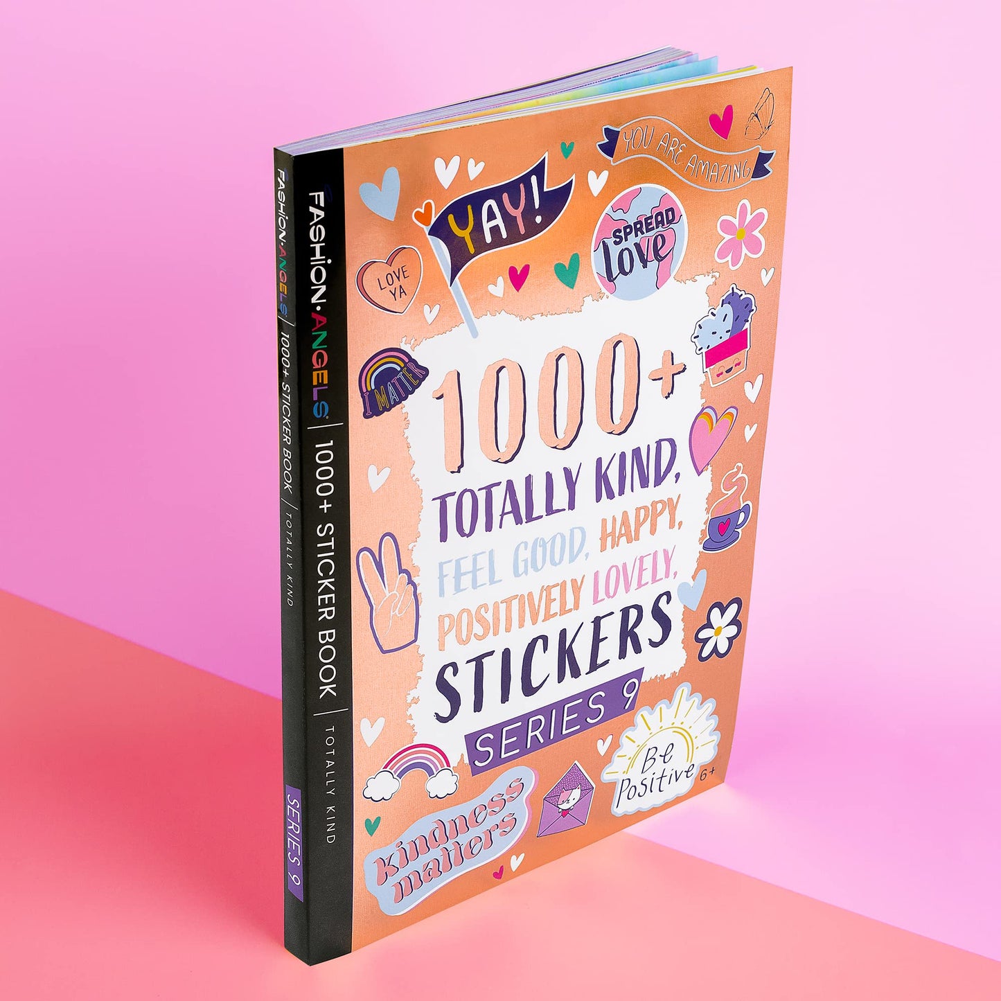 Fashion Angels 1,000+ Totally Kind Sticker Book — Positive Affirmations & Craft Stickers