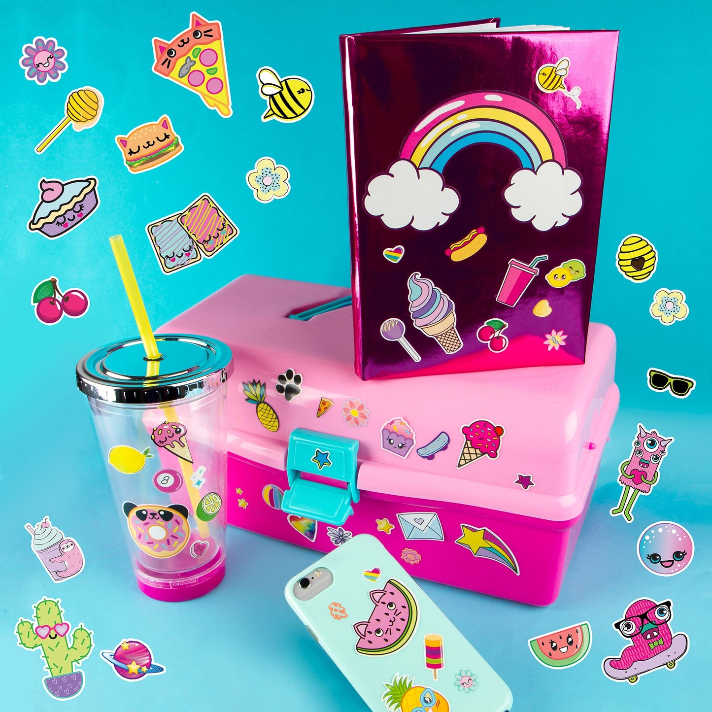 Fashion Angels 1000+ Ridiculously Cute Stickers for Kids | 40-Page Sticker Book