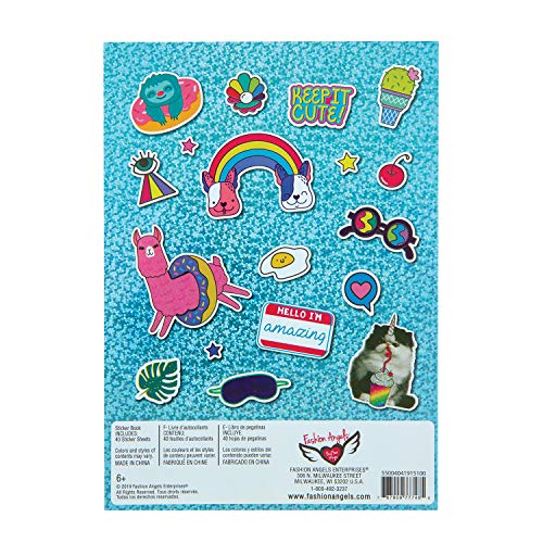 Fashion Angels Totes Adorbs Sticker Book – 1,000+ Stickers, 40 Sheets