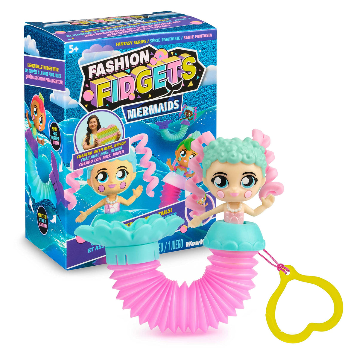 Fashion Fidgets Mermaids Fantasy Series – Fidget Dolls for Girls by Mrs. Bench