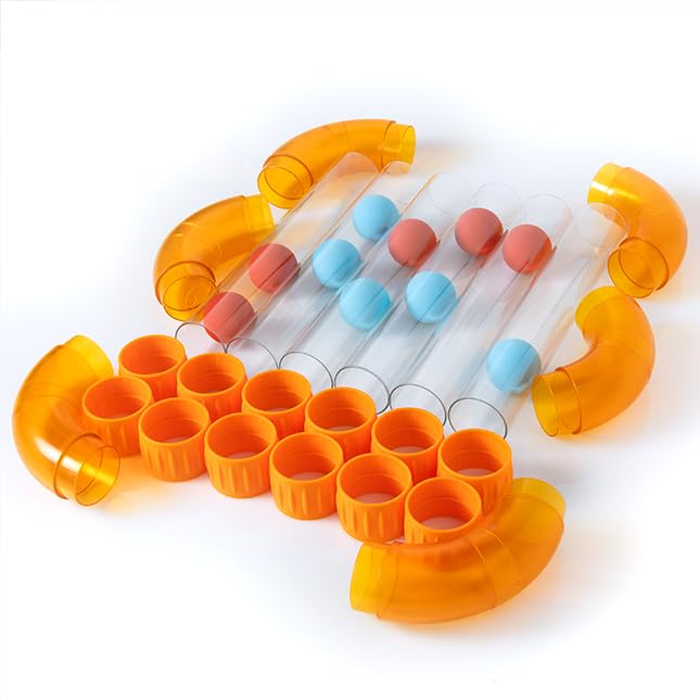 Fat Brain Toys Air Toobz Expansion Pack – Air-Powered STEM Building Toy for Kids 3+