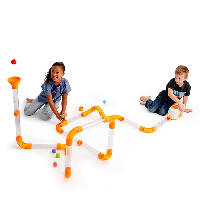 Fat Brain Toys Air Toobz Expansion Pack – Air-Powered STEM Building Toy for Kids 3+
