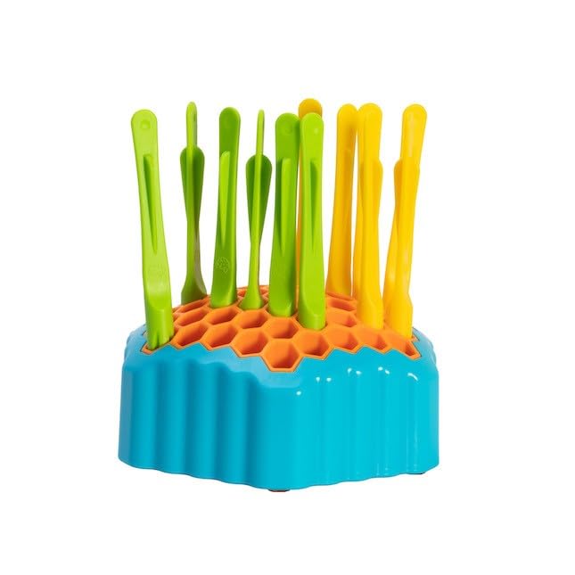 Fat Brain Toys Drop Shot: Ready, Aim, Drop! 2-Player Skill Game for Ages 6+