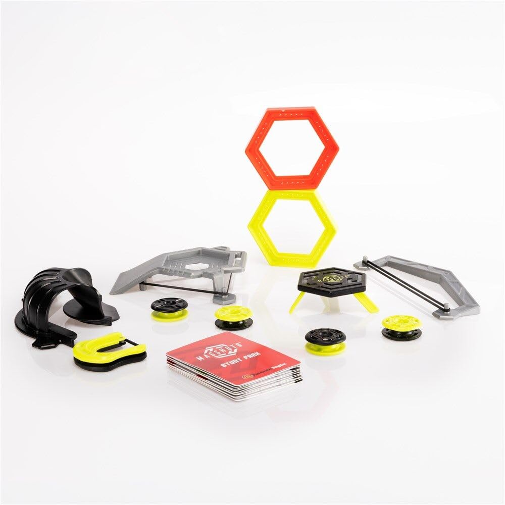 Fat Brain Toys Magshuto Stunt Park – Magnetic Trick Shot System for Kids & Tweens