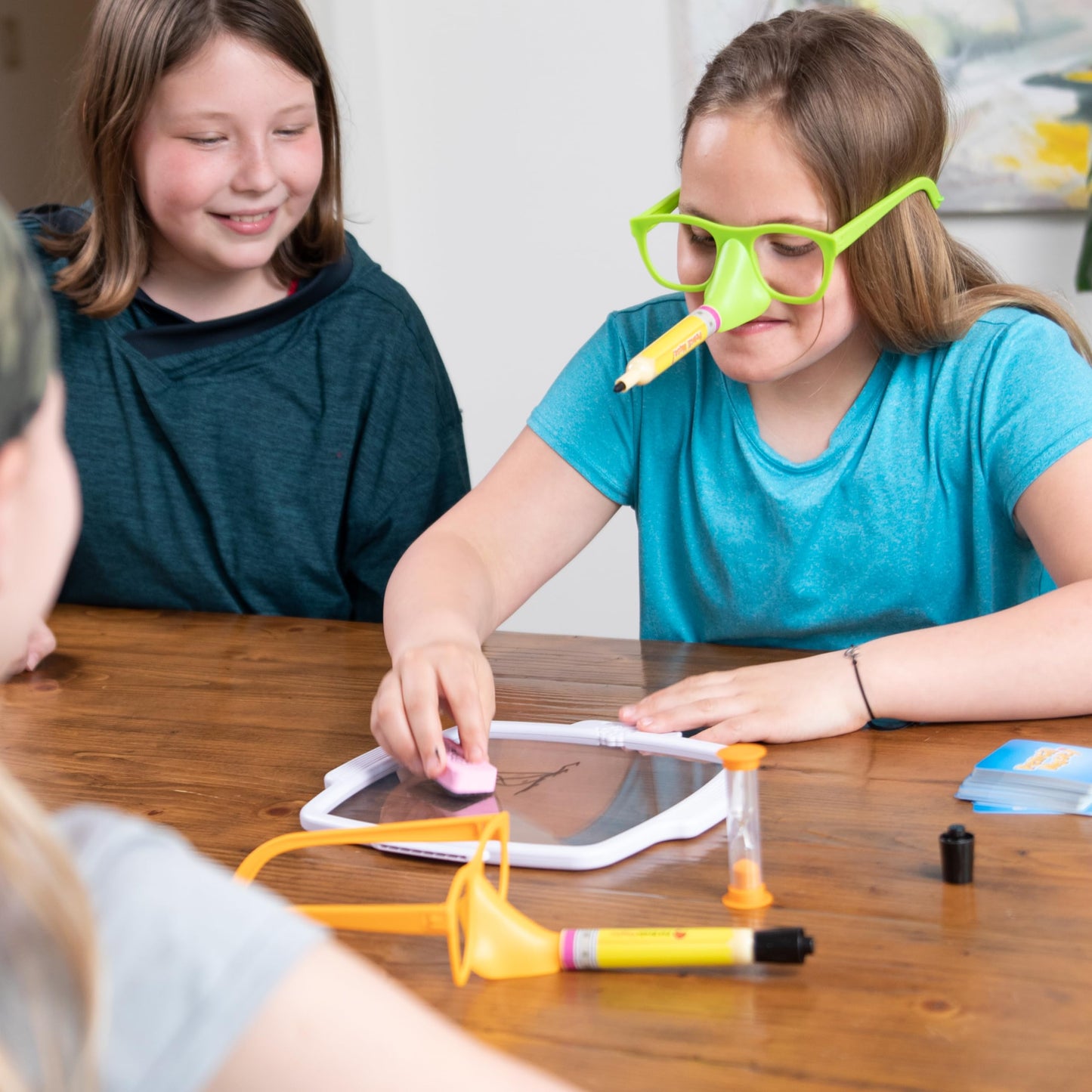 Fat Brain Toys Pencil Nose — Family Night Board Game for Kids 8+ and Adults