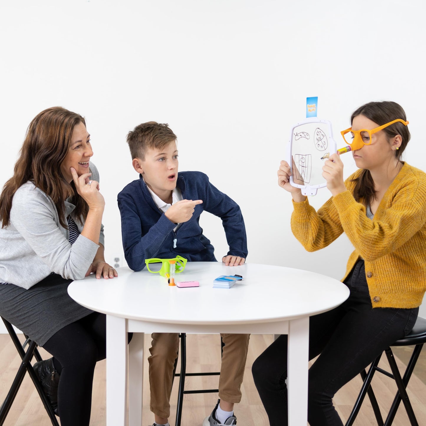 Fat Brain Toys Pencil Nose — Family Night Board Game for Kids 8+ and Adults