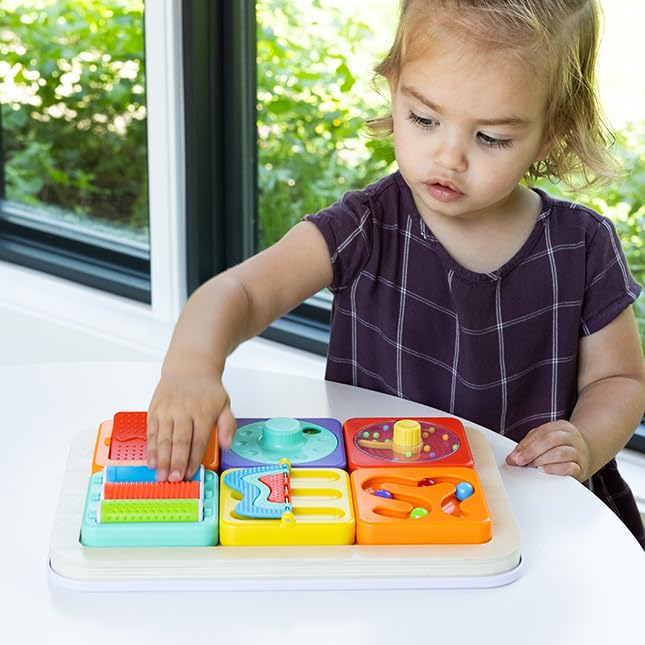 Fat Brain Toys PlayTab Tile Assortment Set 4 – Customizable Sensory Tiles