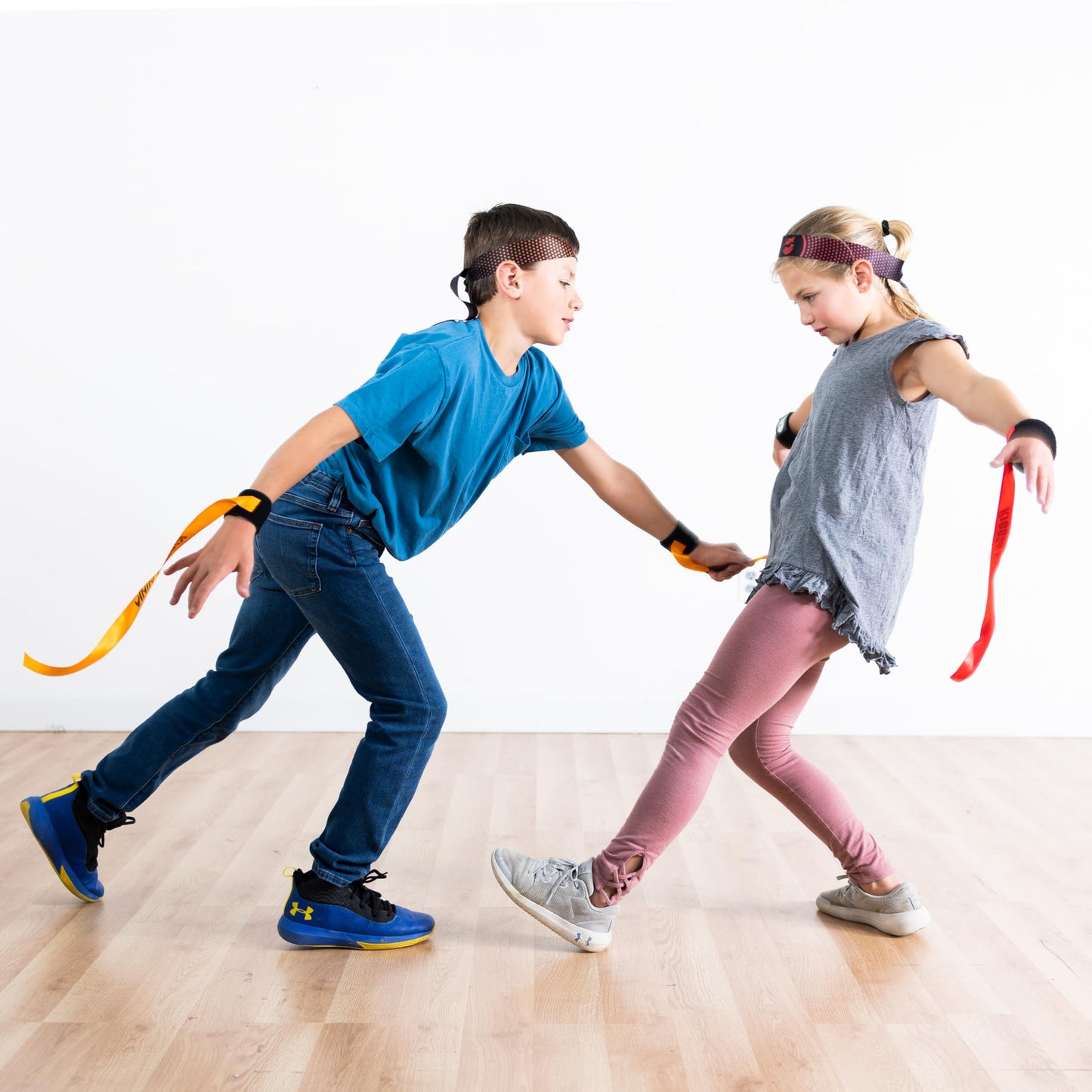 Fat Brain Toys Ribbon Ninja Game – Active Ribbon-Snatching Ninja Toy for Kids & Teens