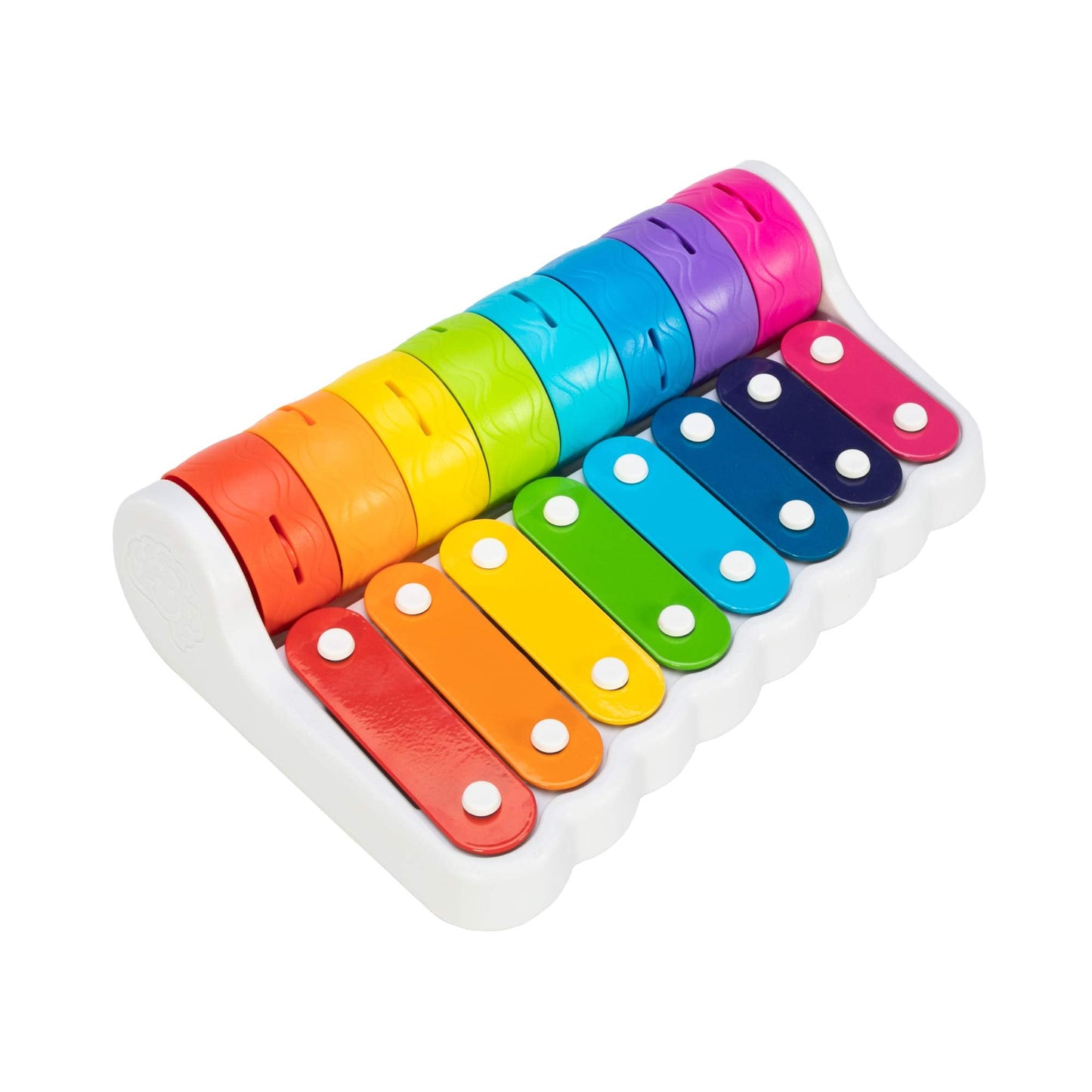 Fat Brain Toys Rock N Roller Piano - Musical Bells for Babies & Toddlers