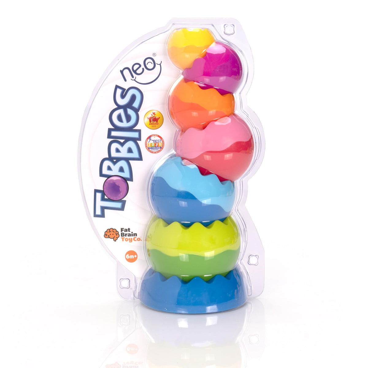 Fat Brain Toys Tobbles Neo – Creative Toddler Sensory and Learning Toy for 6+ Months