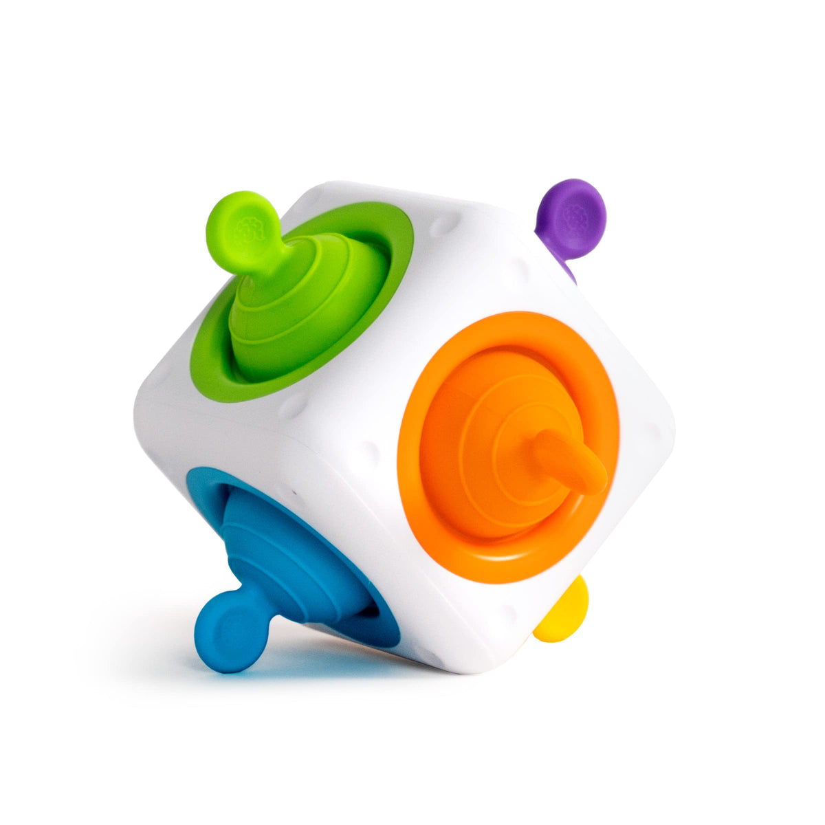 Fat Brain Toys Tugl Cube Popping Fidget Toy – Portable Sensory Cube for All Ages