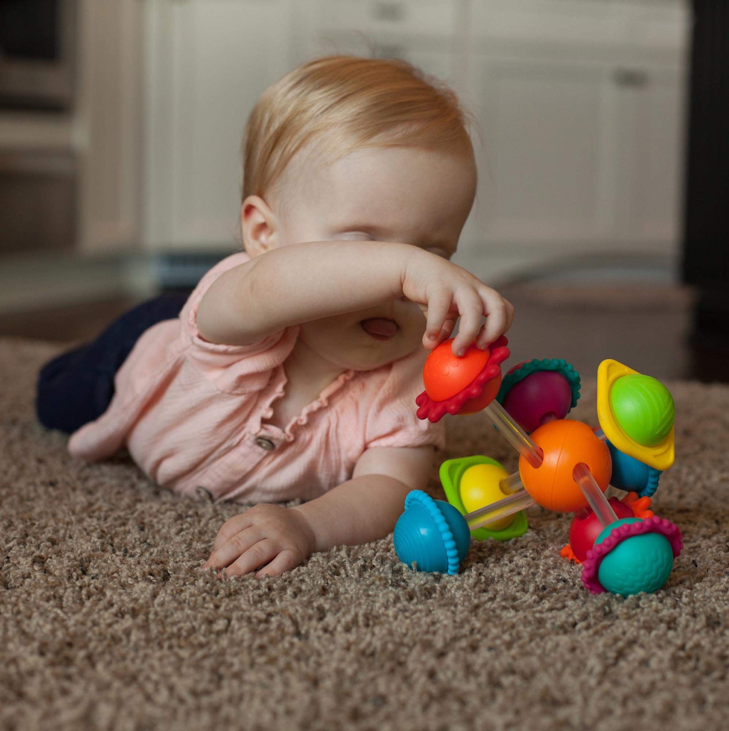Fat Brain Toys Wimzle – Sensory Fidget Toy for Toddlers & Babies 6 Months+