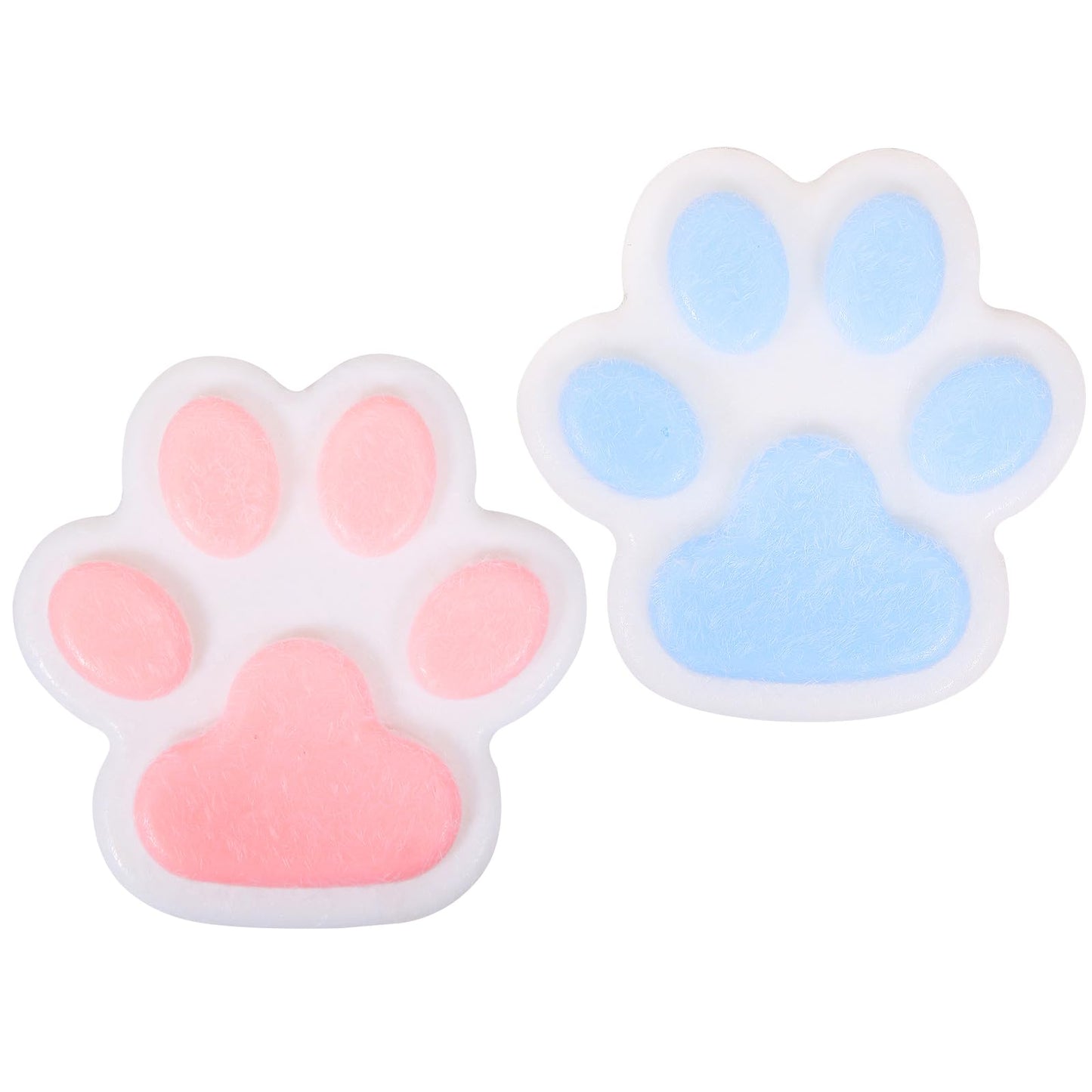 FauKait 2pcs Cat Paw Squishy Toys – 5.5-Inch Big Cute Kawaii Fufu Squishies