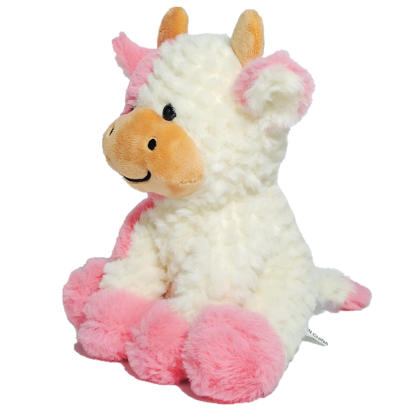 FAYUAKU 9-Inch Cow Plush Stuffed Animal – Soft, Huggable Toy for Kids