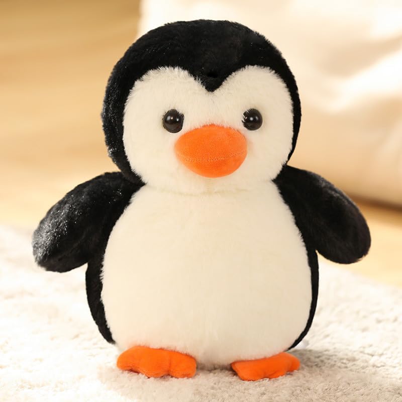 FAYUAKU 8.6-inch Penguin Plush Doll – Soft Huggable Stuffed Animal for Kids