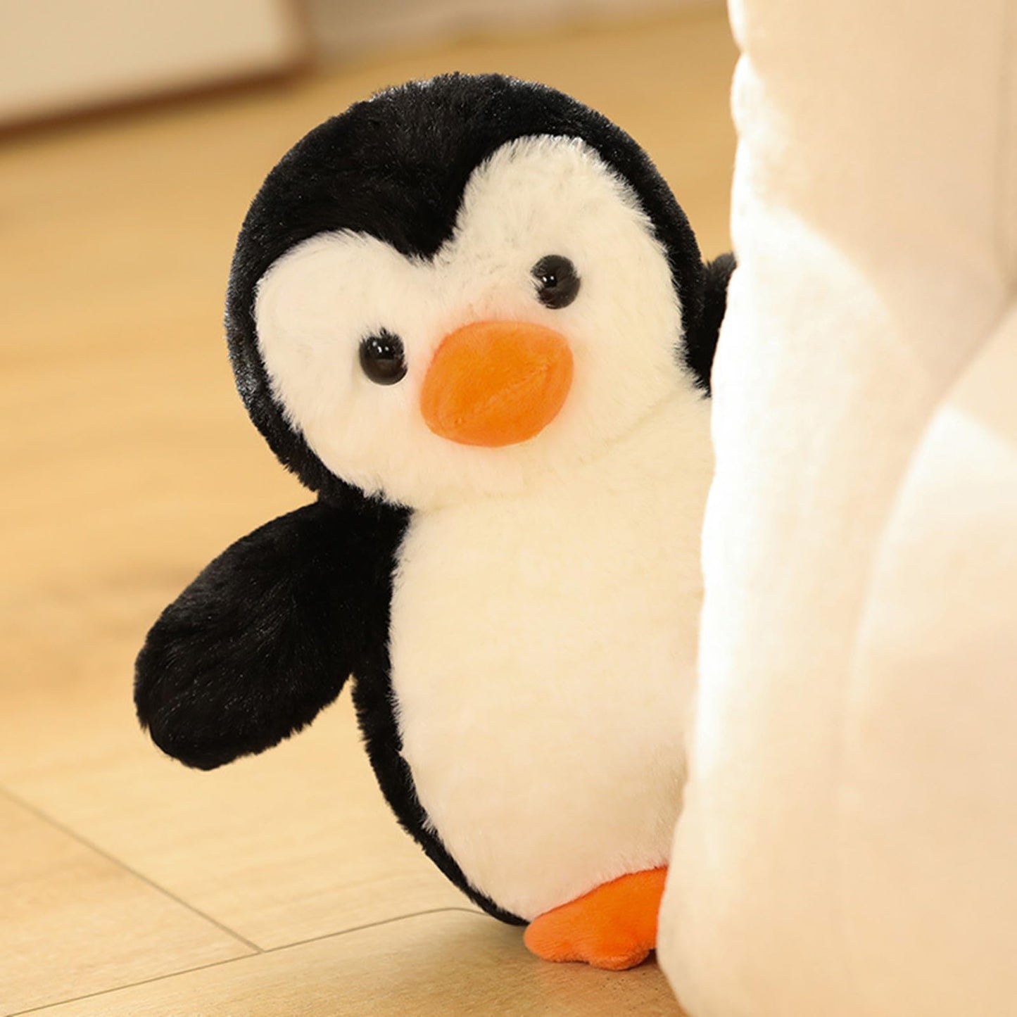 FAYUAKU 8.6-inch Penguin Plush Doll – Soft Huggable Stuffed Animal for Kids